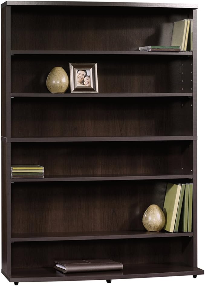 Sauder Beginnings Multimedia Storage Tower, Cinnamon Cherry finish Pack of 2