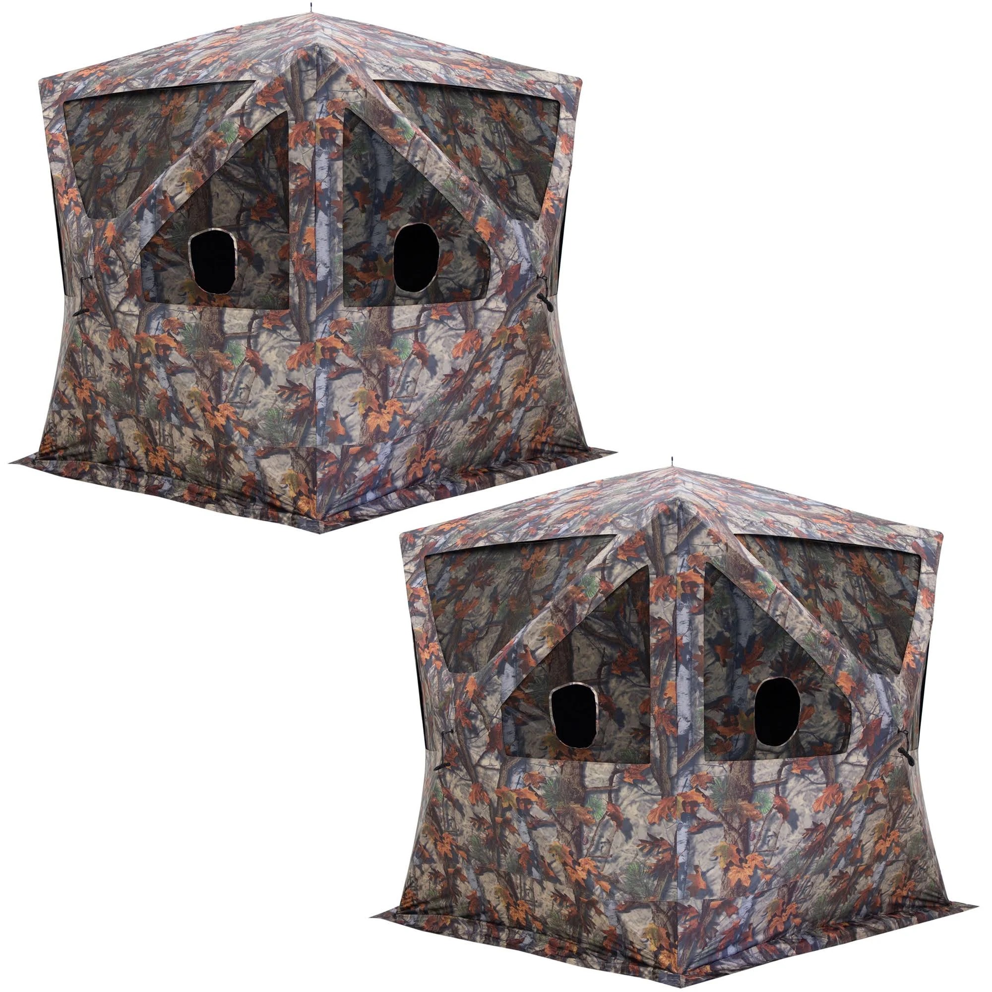 Barronett Blinds Big Cat 350 Bloodtrail Pop Up Ground Hunting Blind (2 Pack)