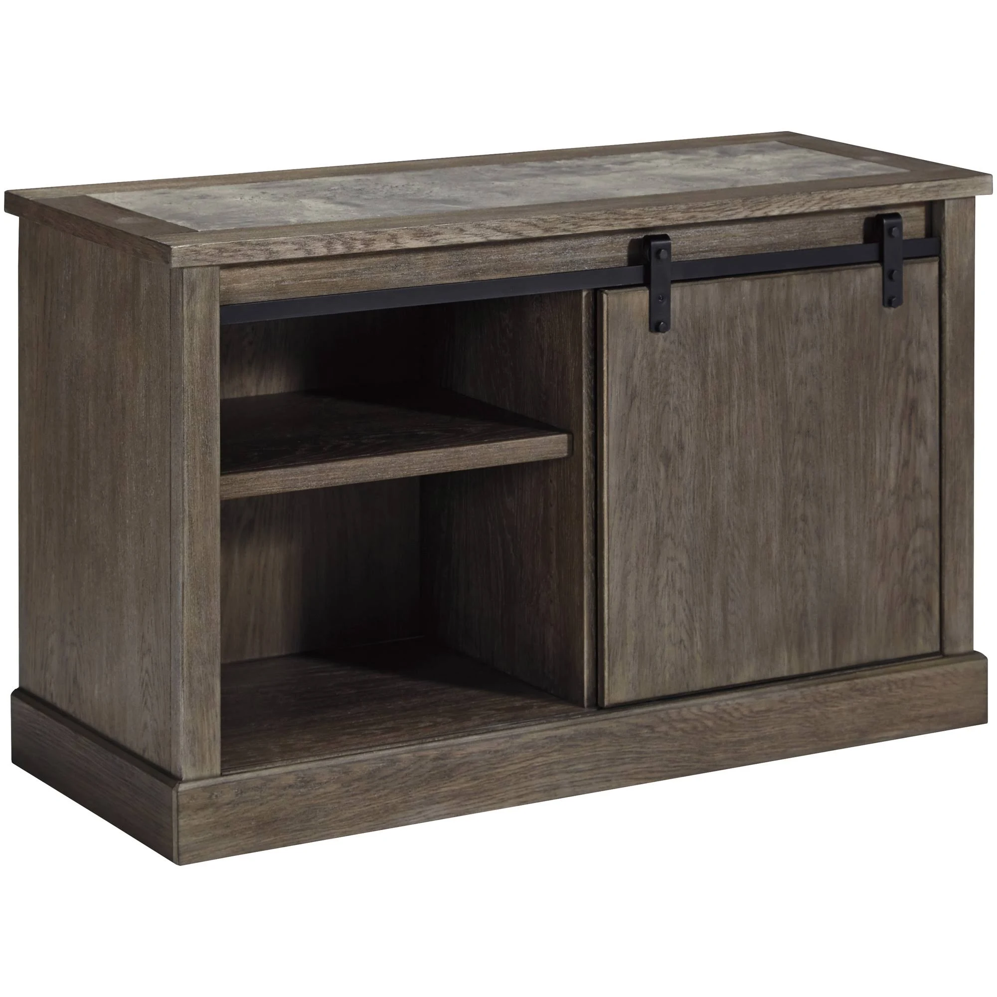Ashley Luxenford Large Credenza in GRAYISH Brown