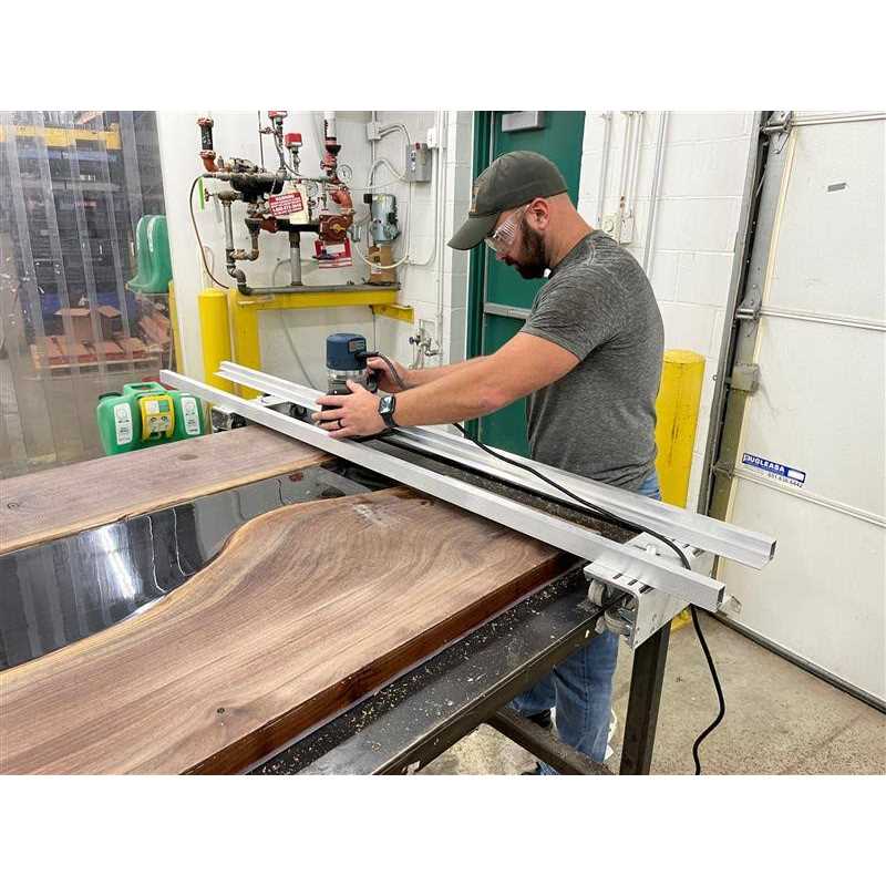 Stone Coat Countertops Slab Jig – Router Sled for Woodworking – Levels Wood Slabs Up to 64 Inches Wide! Portable Durable and Easy to Adjus - Shop Hardware Tools Online Store
