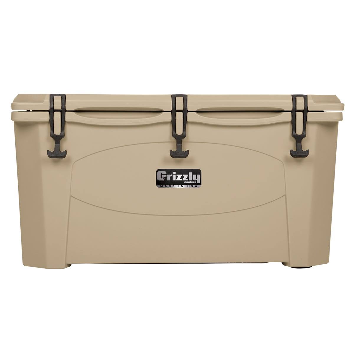 Grizzly Coolers G75W 75-Quart Rotomolded Cooler - White