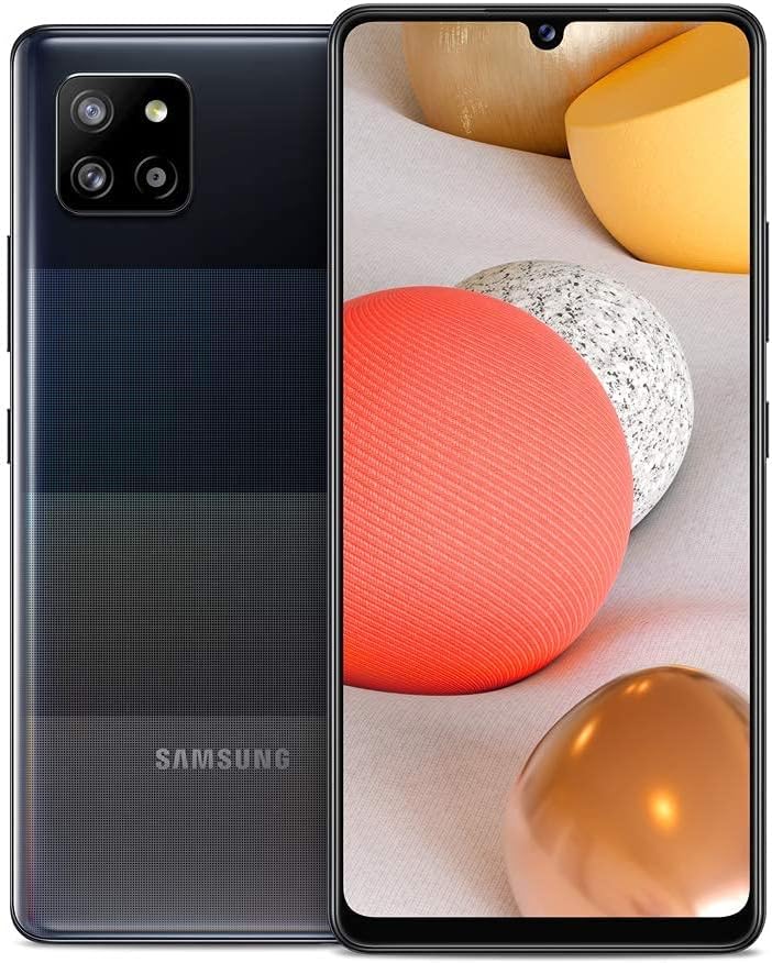 Samsung Galaxy A42 5G, Factory Unlocked, US Version, 128GB, Black (Renewed)