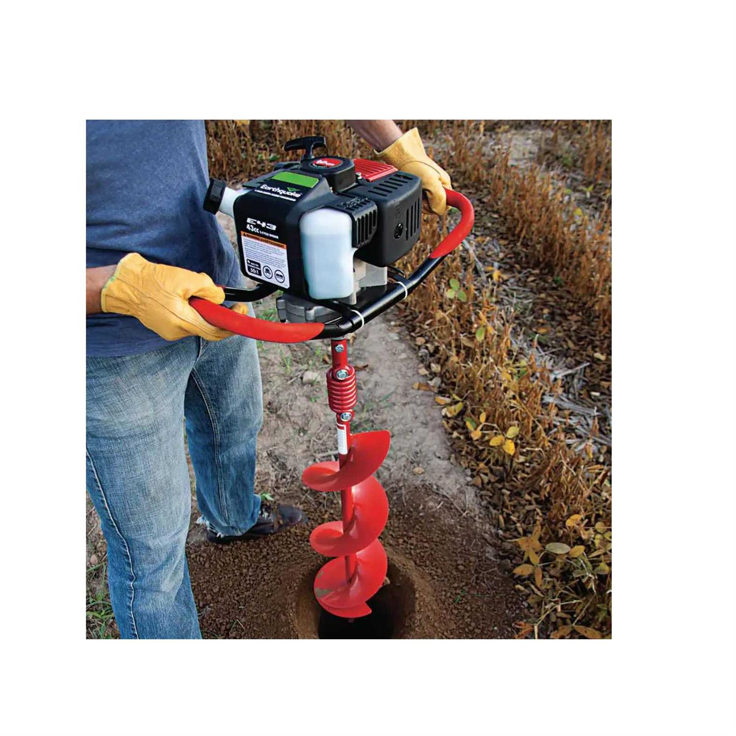 Earthquake 43 cc Earth Auger Powerhead with 8 in. Auger Bit - Shop Hardware Tools Online Store