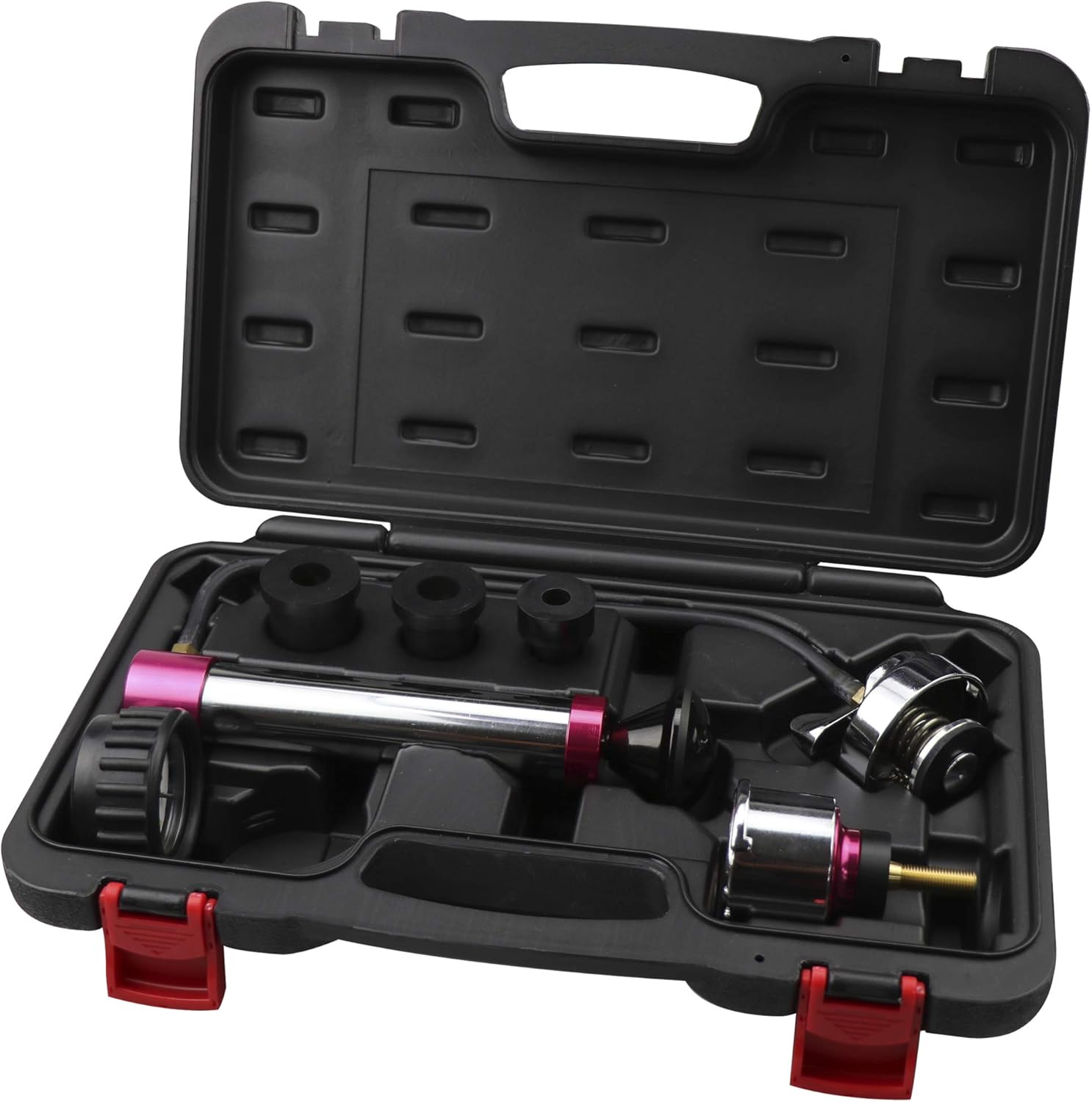 kauplus Cooling System Pressure Test Kit, Universal Radiator Pressure Tester, Pump Type