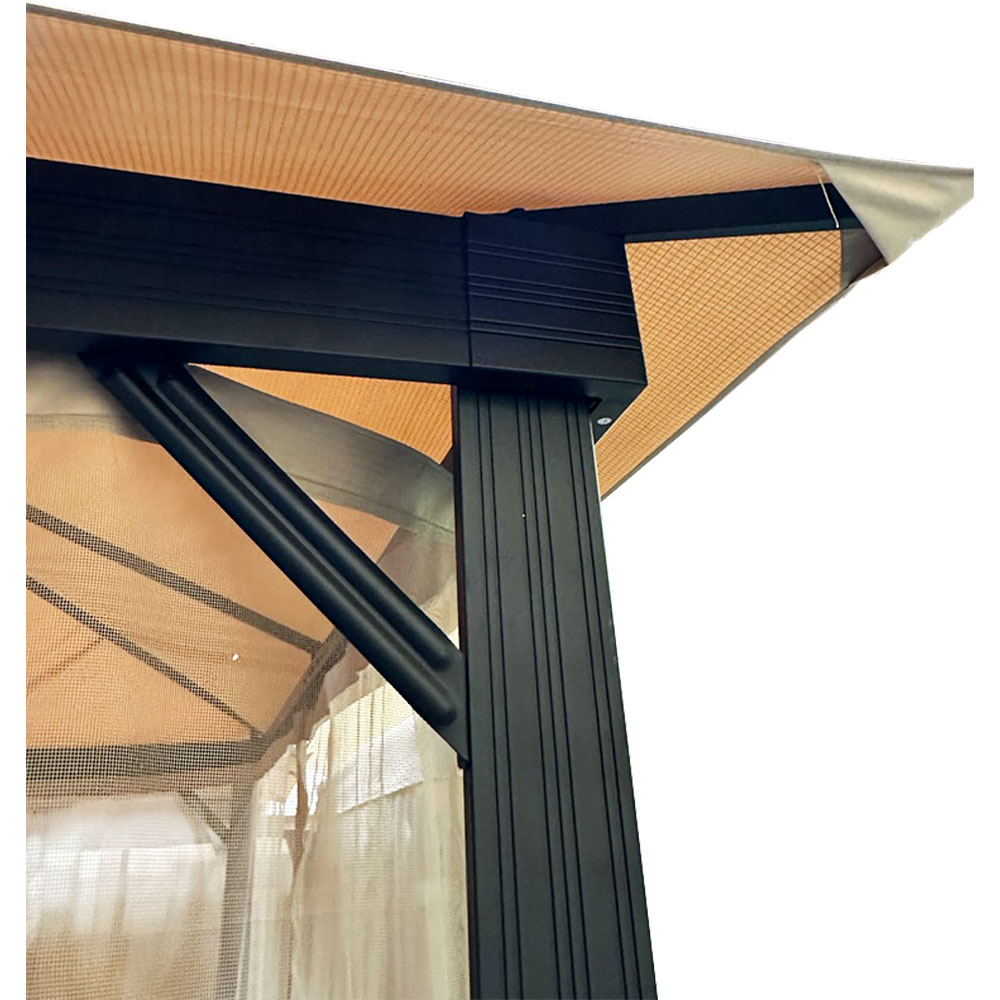 Garden Winds Replacement Canopy Top Cover Compatible with The Spencer Hill 10x12 Gazebo - RipLock 350