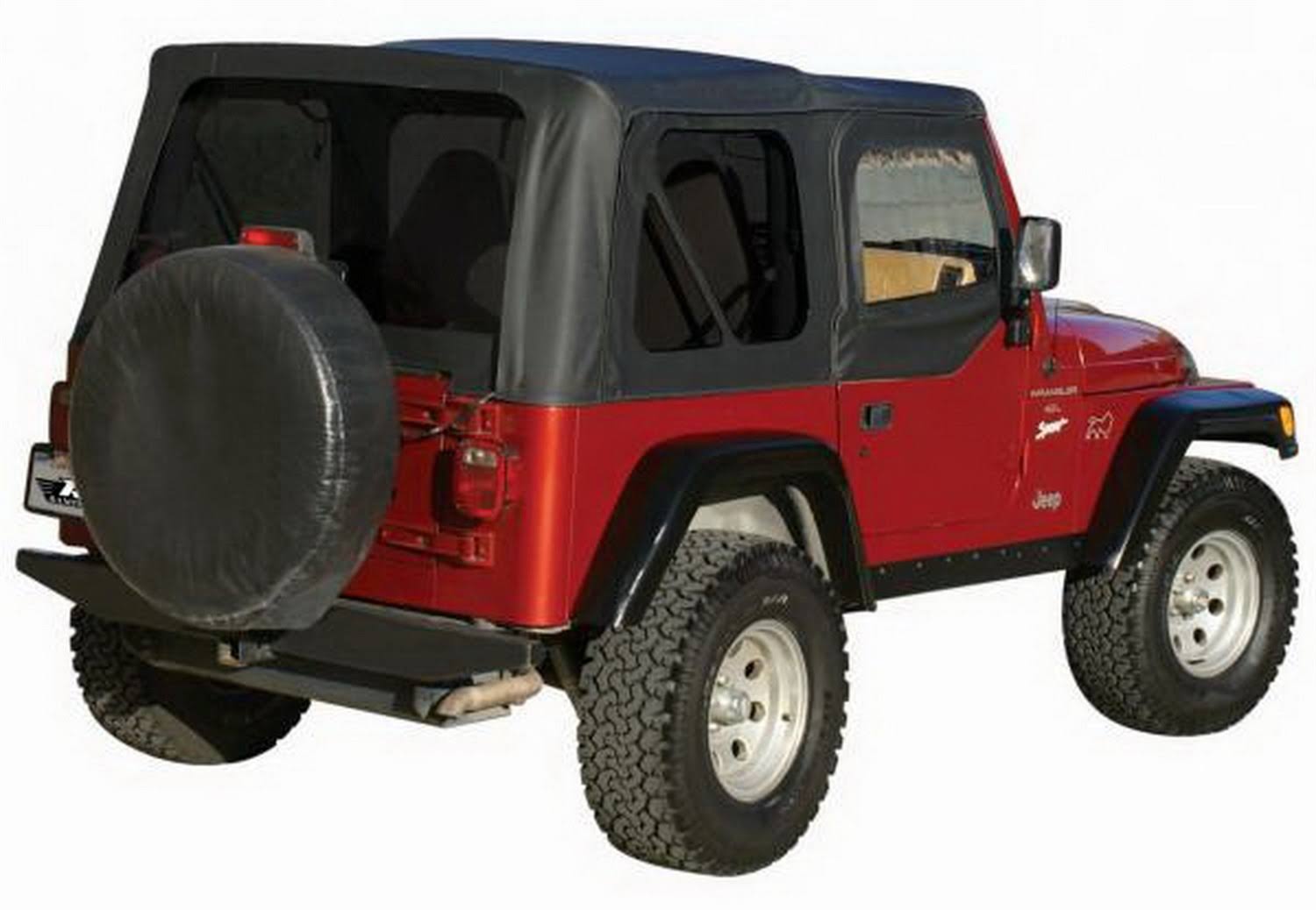 Rampage Jeep Wrangler Factory Replacement Soft Top - 99515