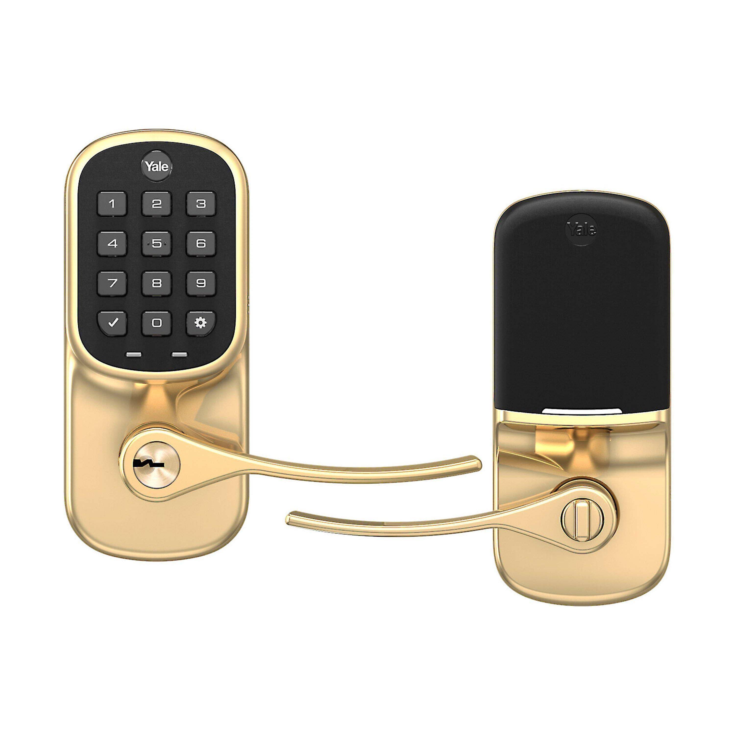 Yale Assure Keypad Lever Lock, Connected by August