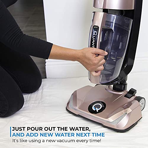 Quantum X Upright Water Vacuum Cleaner - No Filters, Telescopic Body, Pet Vacuum Cleaner and Picks Up Wet Spills, Unique Technology (Renewed)
