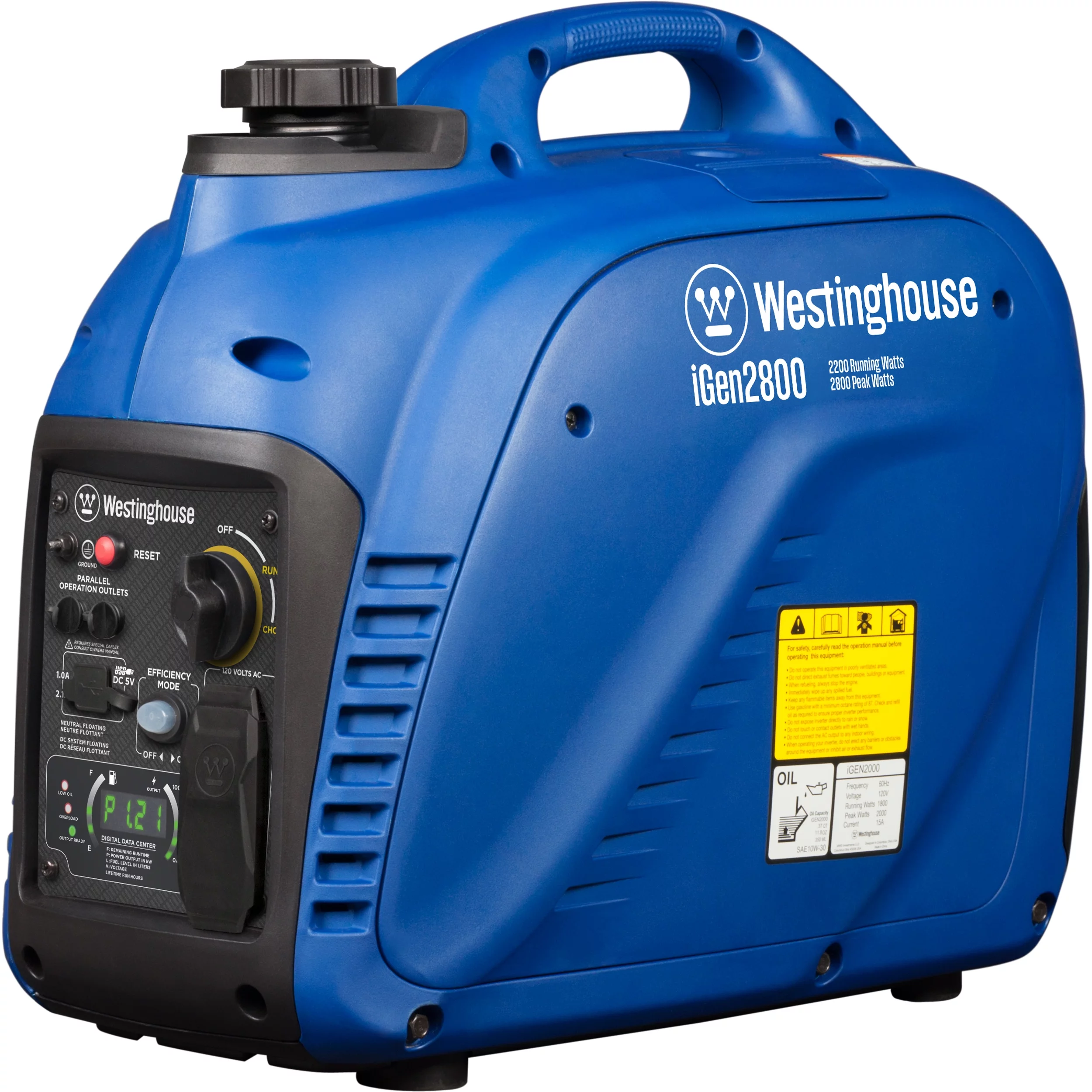 Westinghouse 2800 Peak Watt Portable Gas Inverter Generator