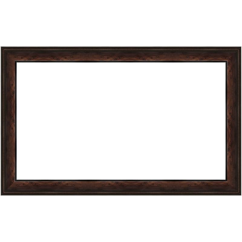 Frame My TV Deco TV Frames - Burlwood Smart Frame Compatible ONLY with Samsung The Frame TV