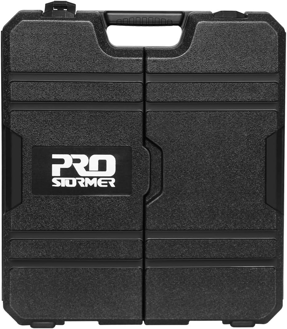 Prostormer 228-Piece Mechanics Tool Set, General Purpose Mixed Sockets and Wrenches Auto Repair Tool Kit with Plastic Storage Case