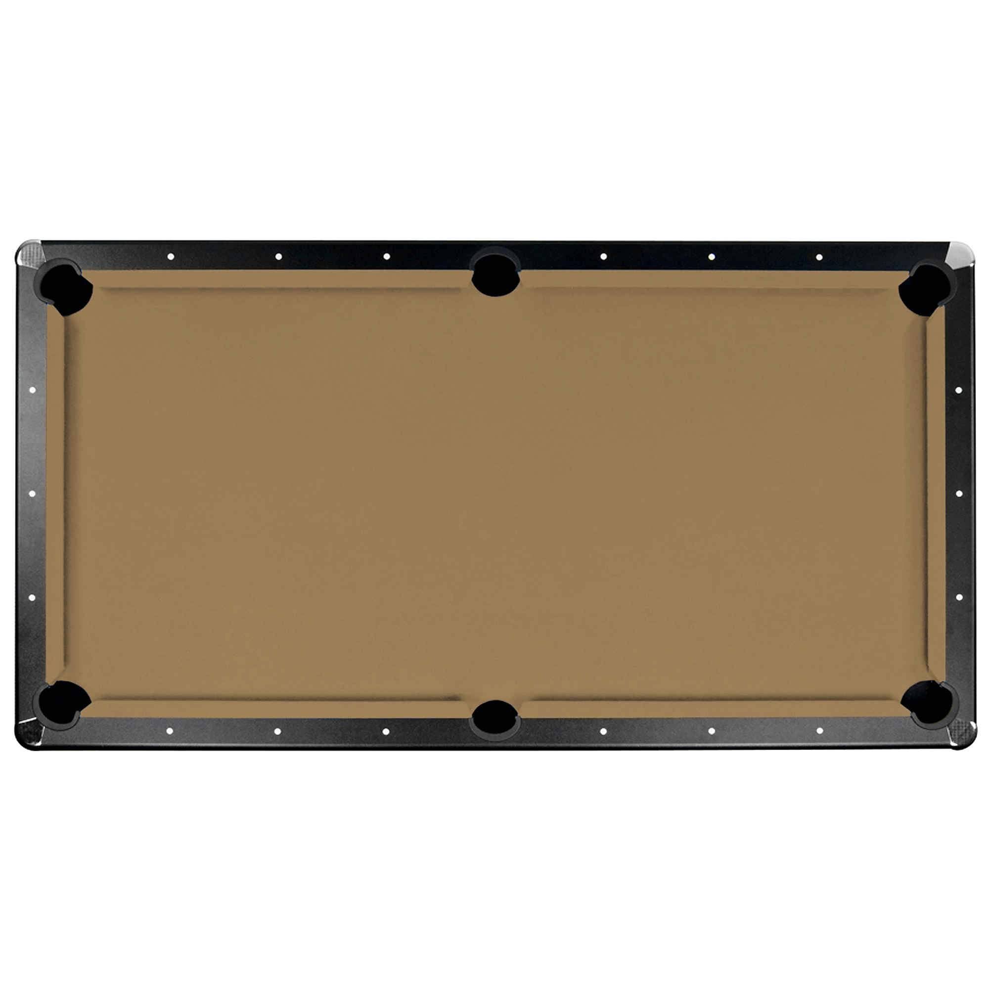 Saturn II Billiard Cloth Pool Table Felt (Color: Camel, Size: 7 ft)