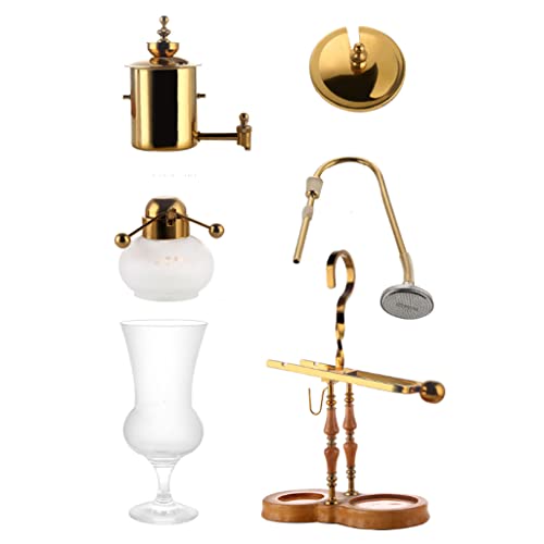 TEMKIN Cafetera Belgium Luxury Royal Family Balance Syphon Coffee Maker Siphon Brewer Elegant Design Retro Style with U handle Glass Siphon Pot for Coffee or Tea Teapots