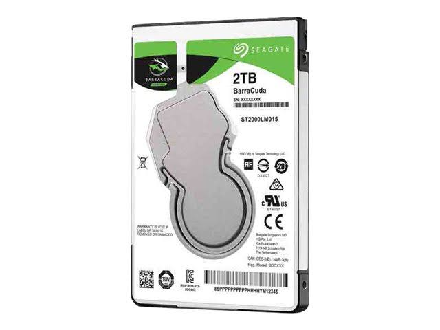 Seagate 2TB HDD SATA 6Gb/s 128MB Cache 2.5inch Internal Hard Drive ST2000LM007