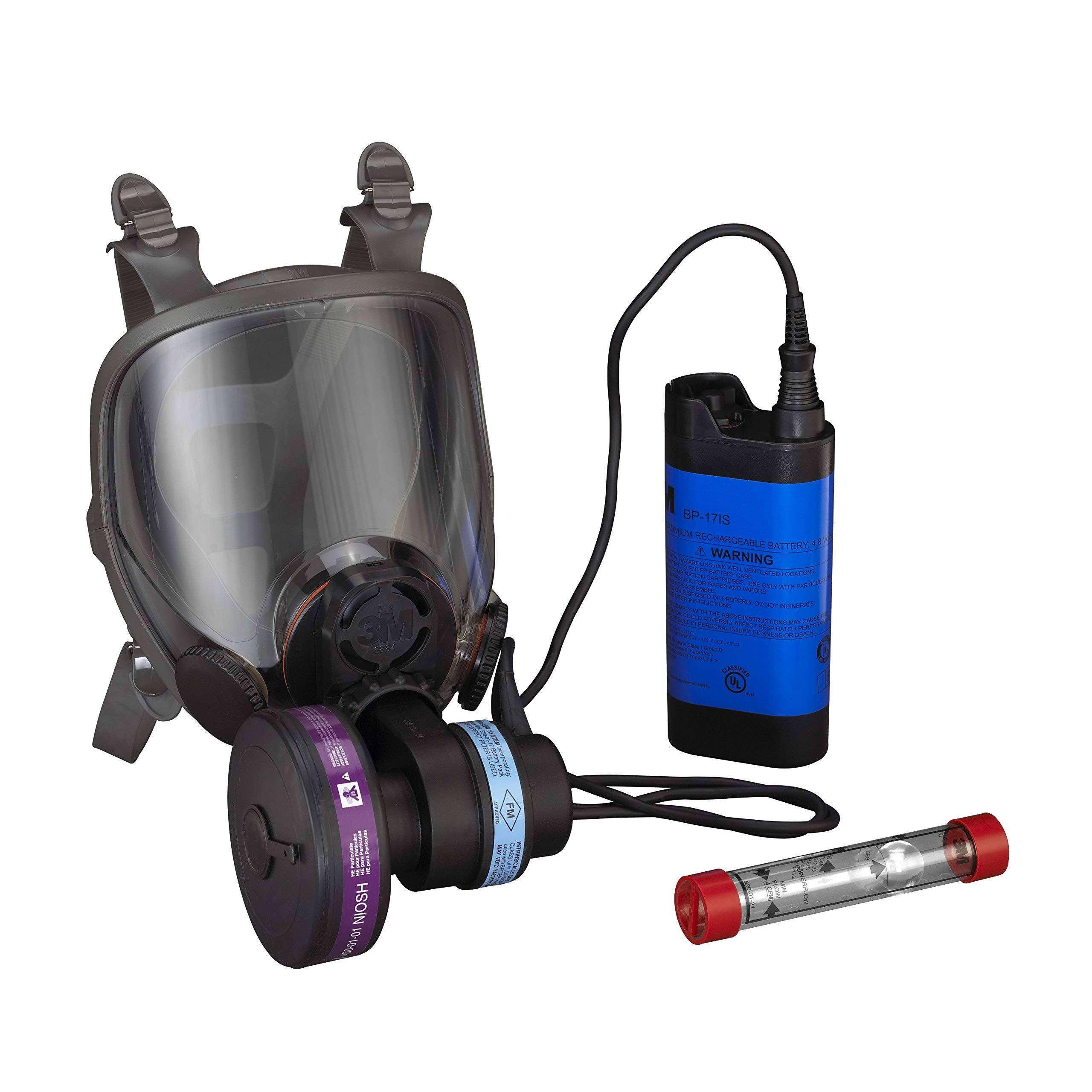 3M 6800pF - Powerflow Face-Mounted PAPR - Medium