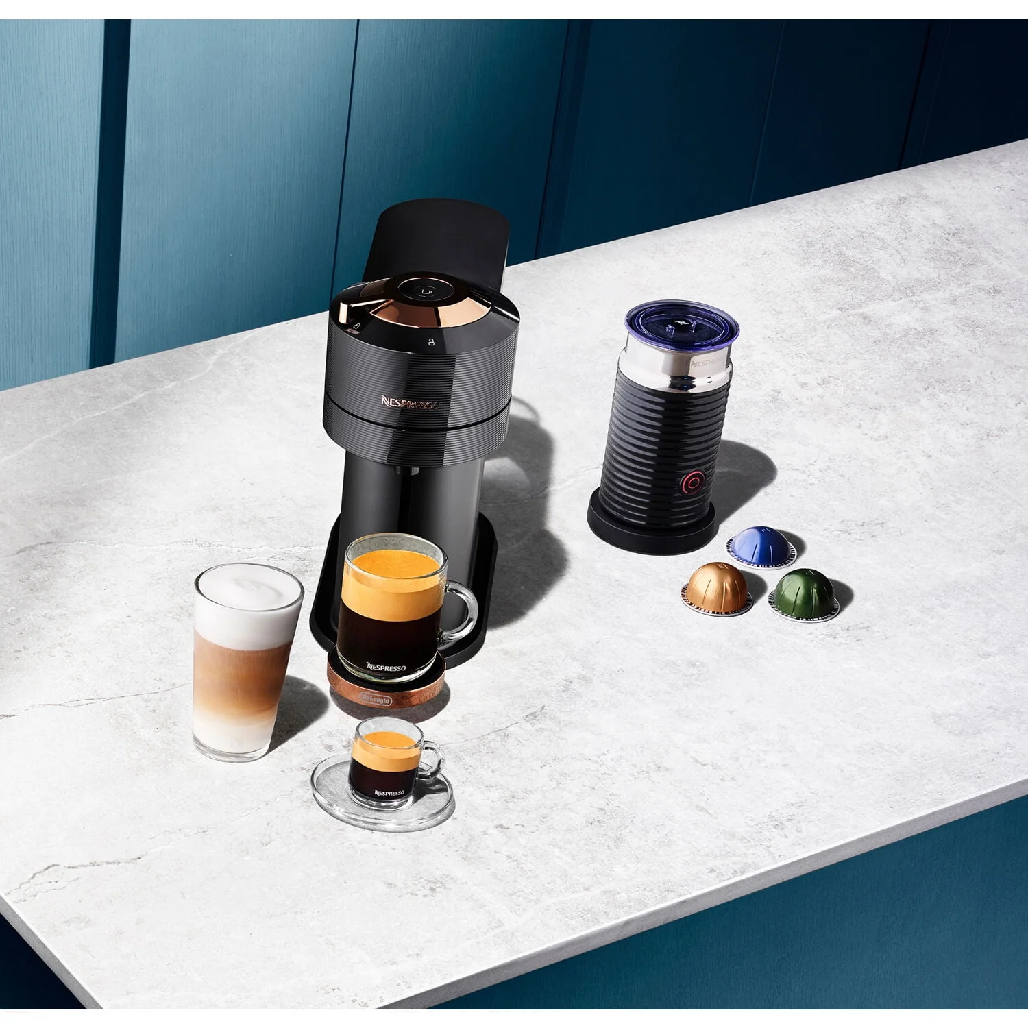 Nespresso Vertuo Next Coffee and Espresso Maker by DeLonghi, Dark Gray
