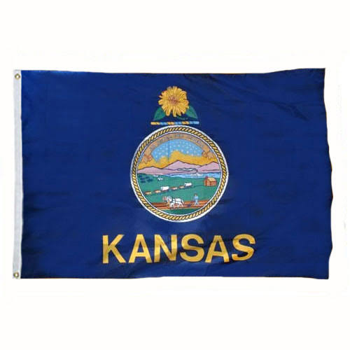 Kansas State Flag, Extra Tough, 4ft x 6ft, KSET4X6