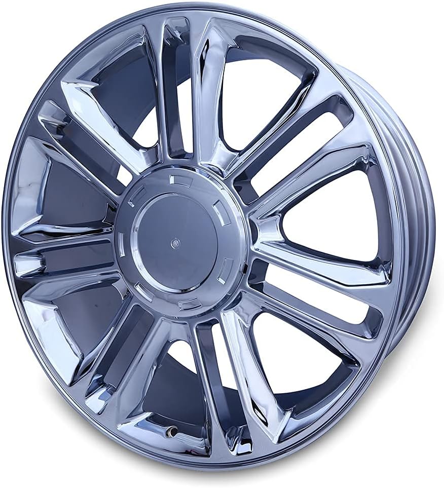 SET OF 4 NEW 22 22x9 Alloy Wheels for Cadillac Escalade ESV EXT 2007-2014 CHROME OEM Quality Replacement Rim 5358