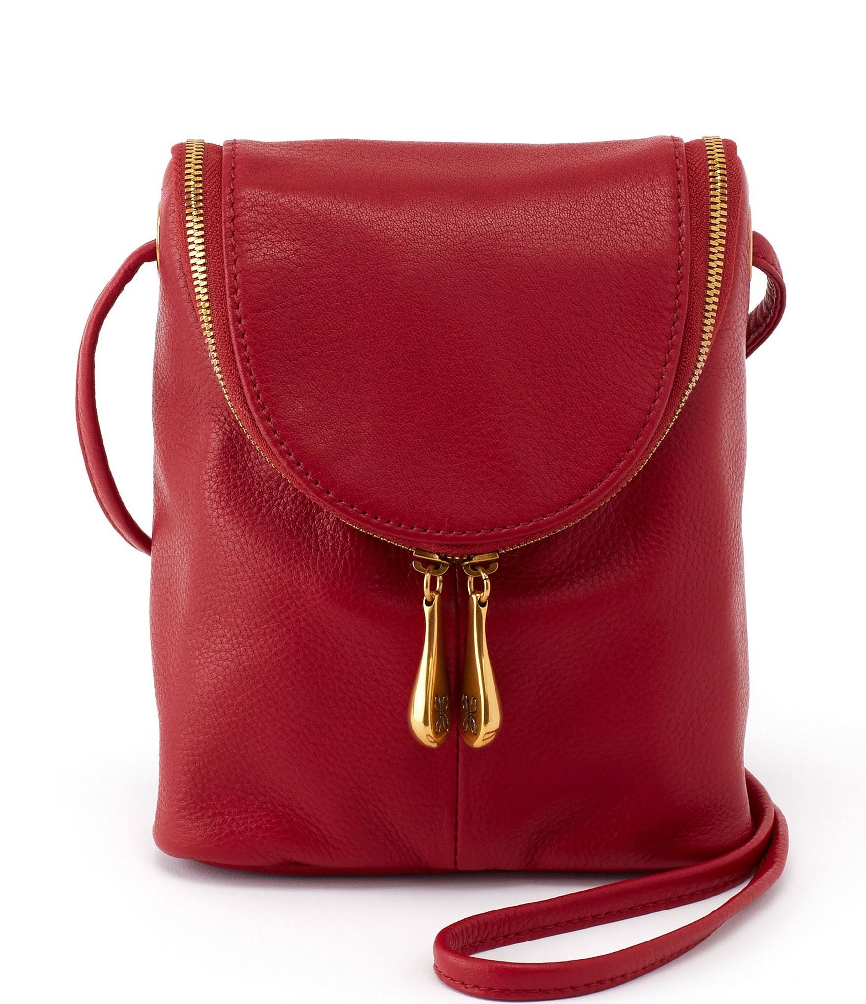 Hobo Fern Crossbody - Scarlet