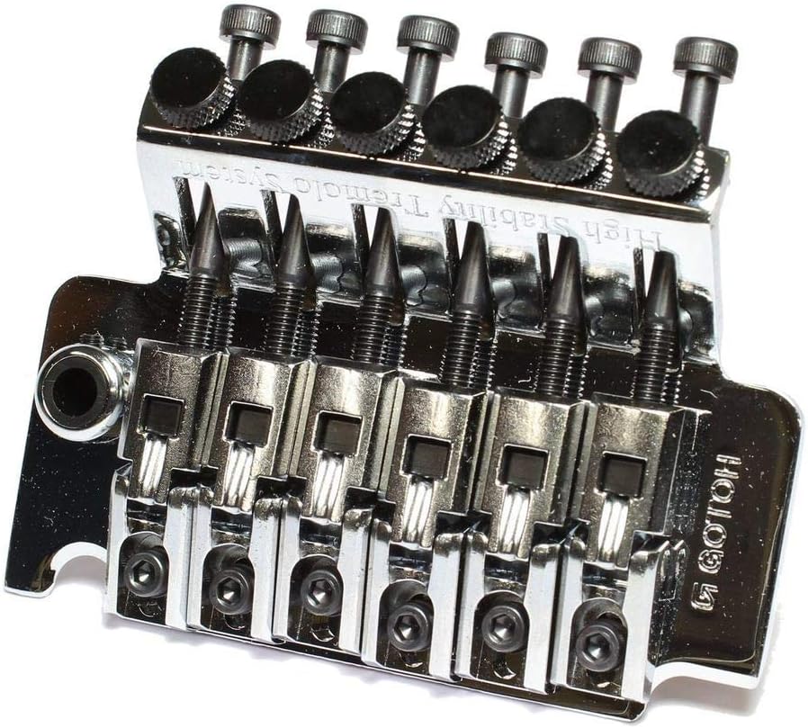 Gotoh GE1996T Floyd Rose Locking Tremolo Guitar Bridge, Black