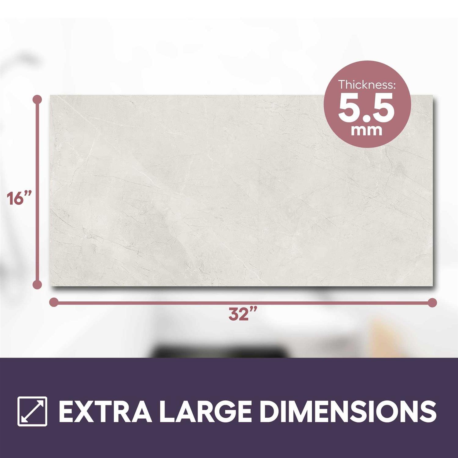 Waterproof Peel and Stick Tiles for Bathroom and Shower, Heat-Resistant Decorative Tiles Planks – Noah William Home Peel and Stick Stone Tiles - Shop Hardware Tools Online Store