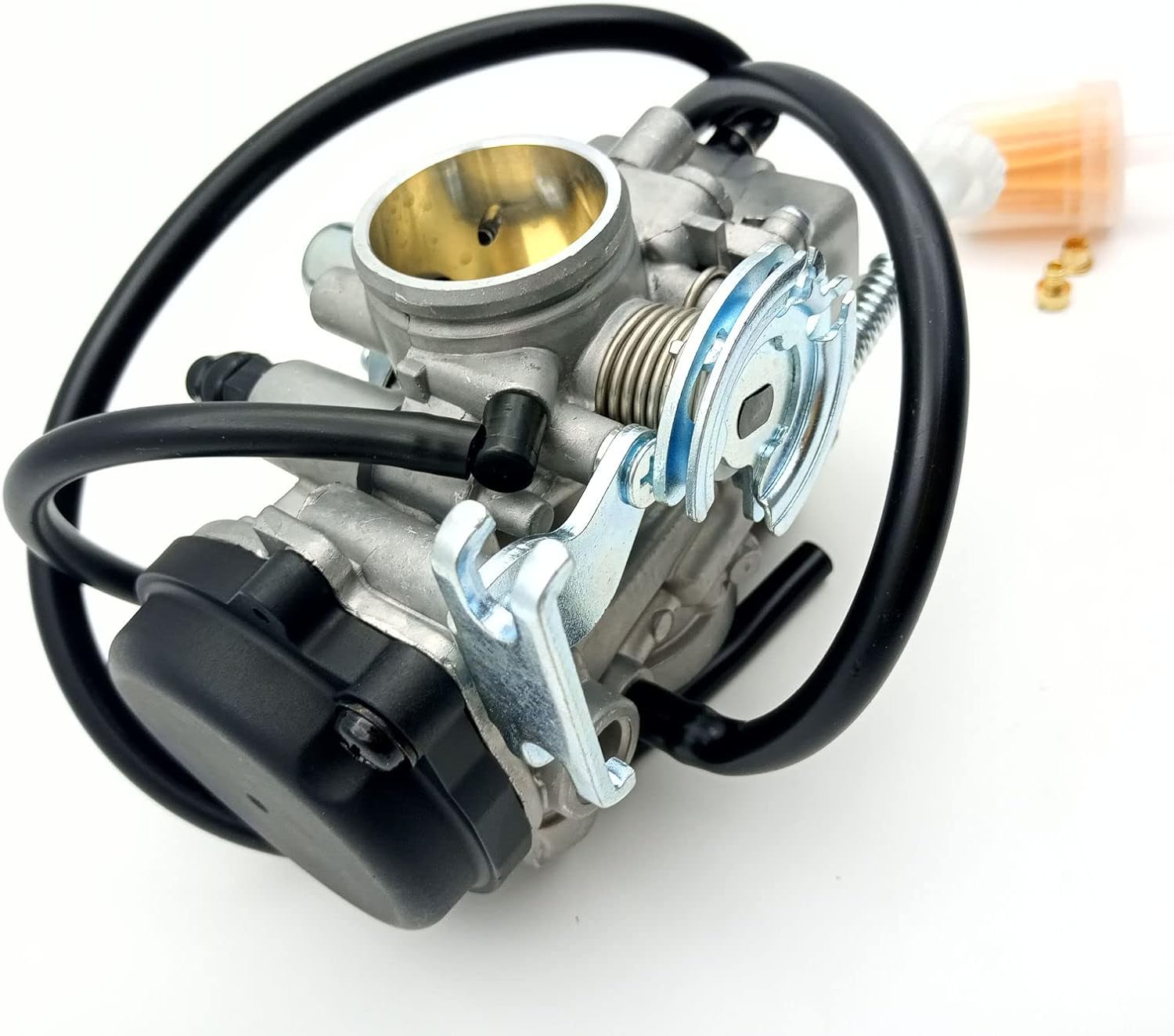 Ombialo GZ250 Carburetor Compatible with Suzuki GZ250 Carb 1999-2015 Replace No.13200-13F30 13200-13F40