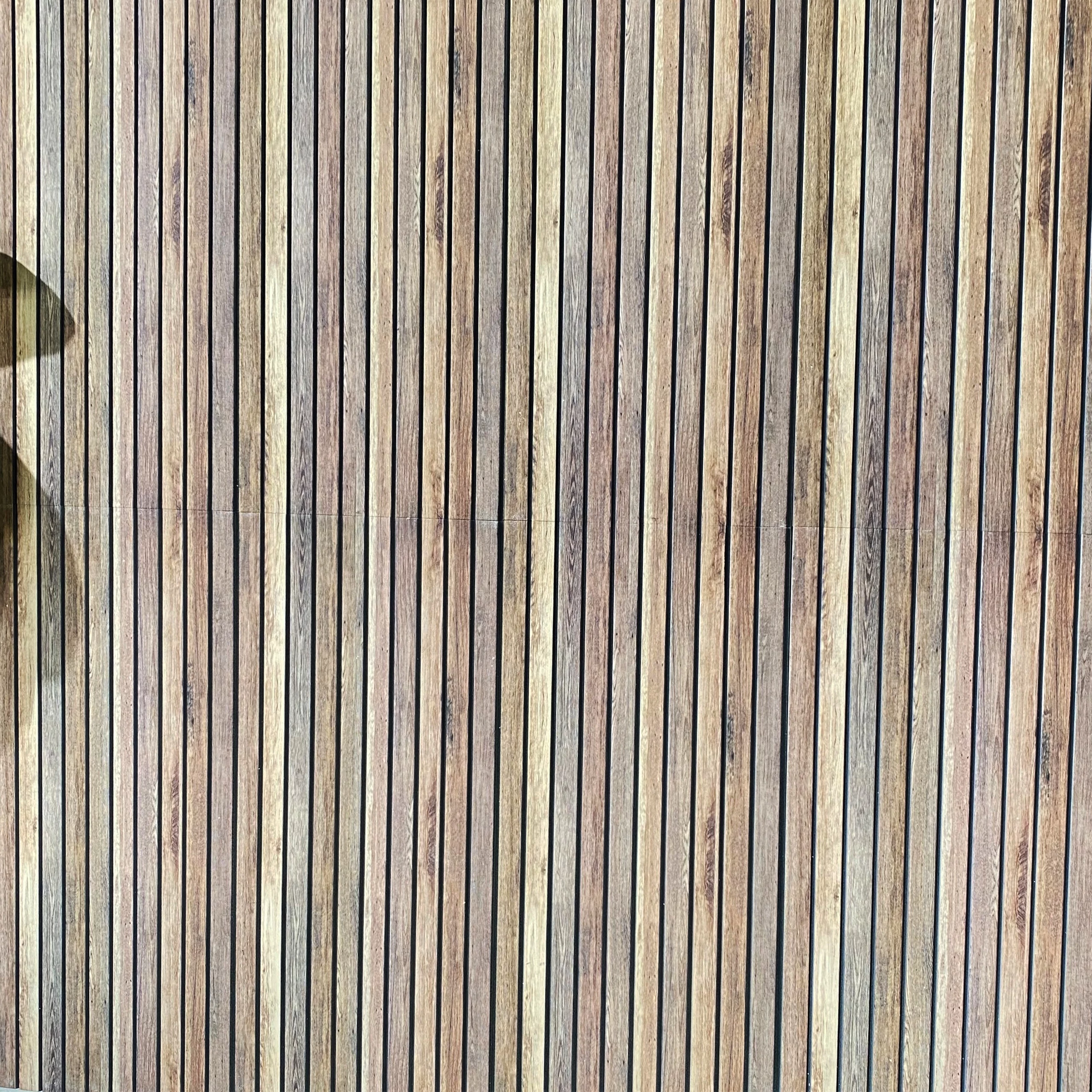 Dundee Deco 3D Wall Panels Wooden Effect - Cladding, Distressed Brown Wood Look Wall Paneling, Styrofoam Facing for Interior and Exterior Applications, DIY, Set of 10, Covers 54 sq ft