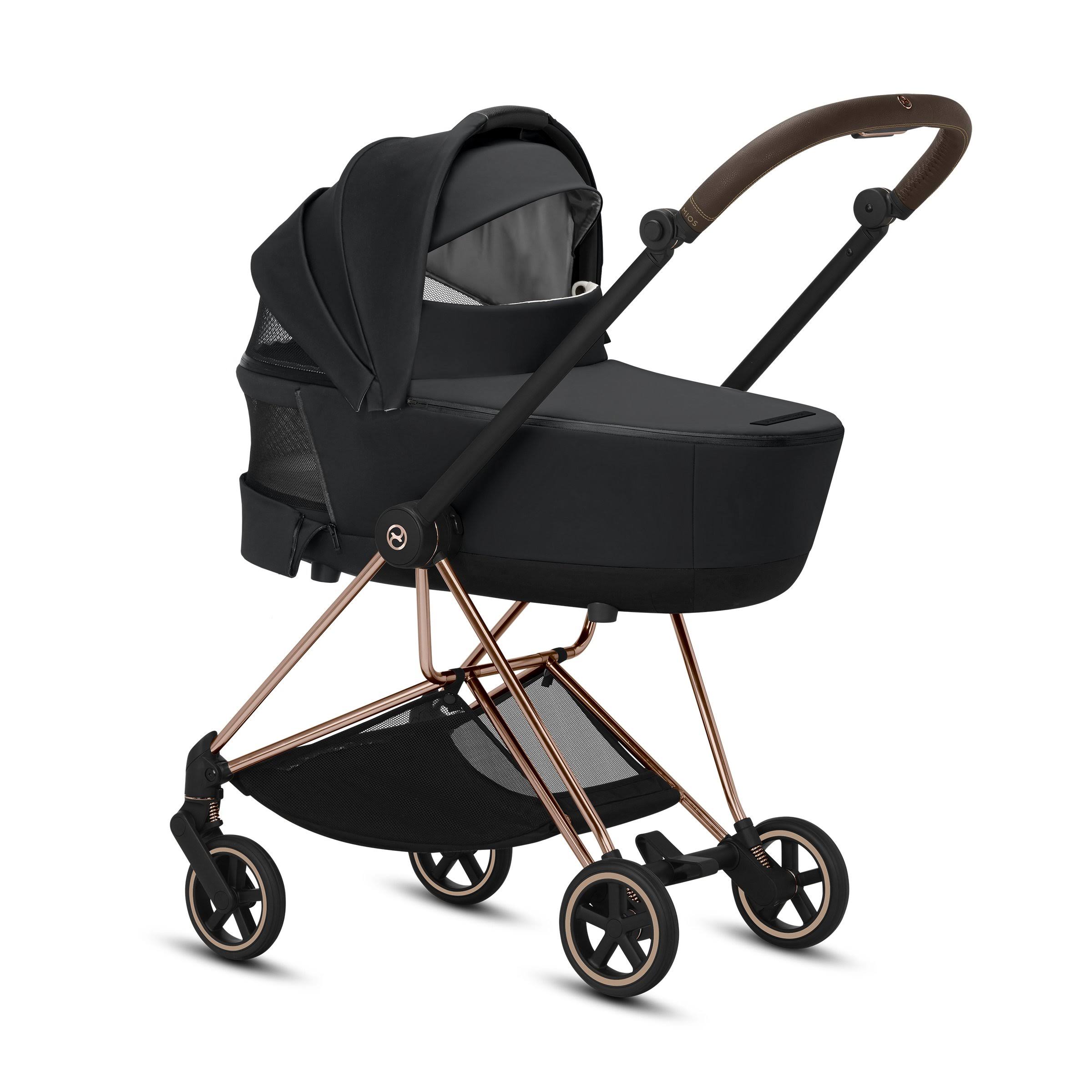 Cybex Mios Lux Carry Cot - Premium Black