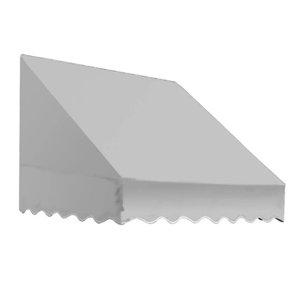 Awntech 10.38 ft. Wide San Francisco Window/Entry Awning (24 in. H x 36 in. D) Bright Blue