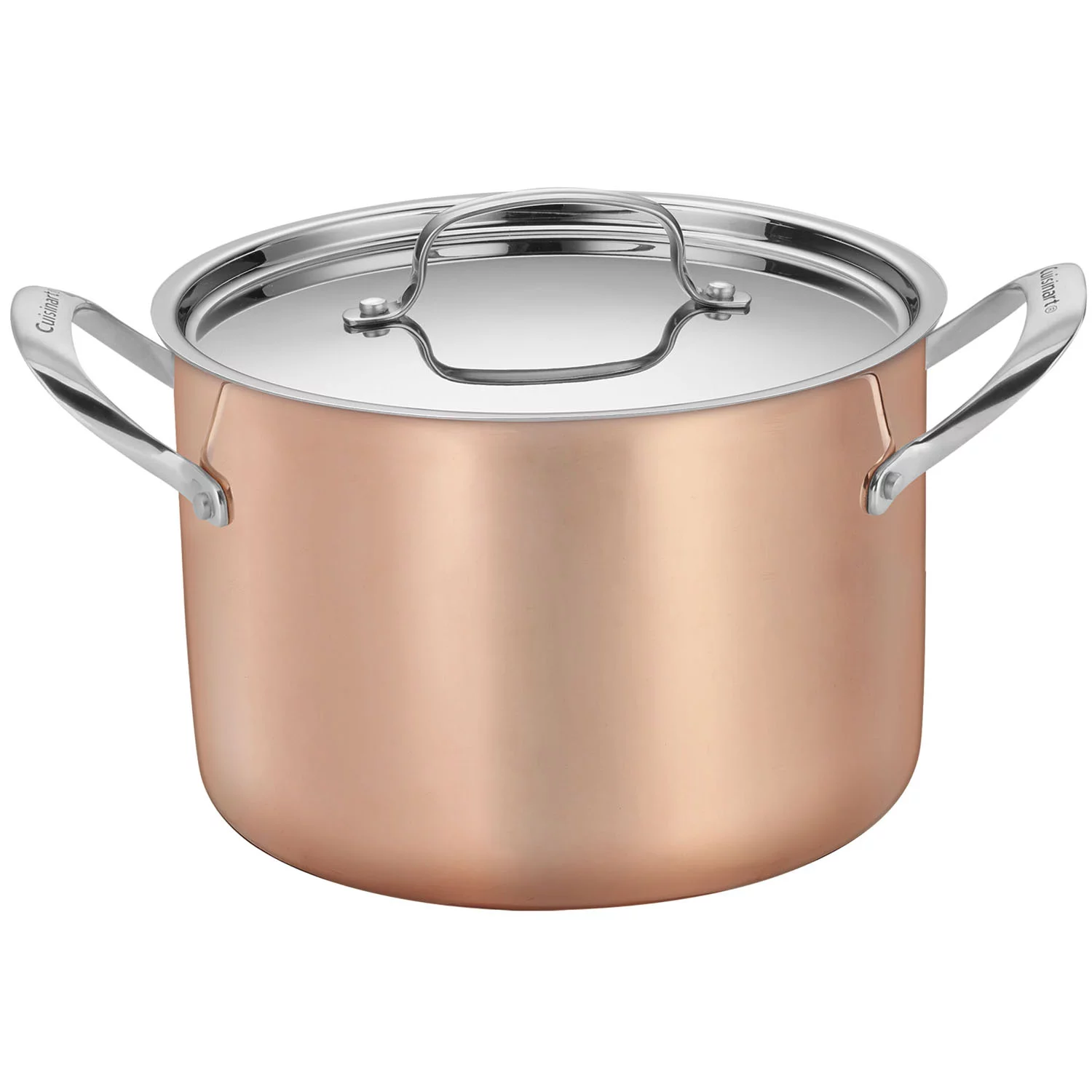 Cuisinart Copper Tri-Ply Stainless Steel 11-Piece Cookware Set CTPG-11PC
