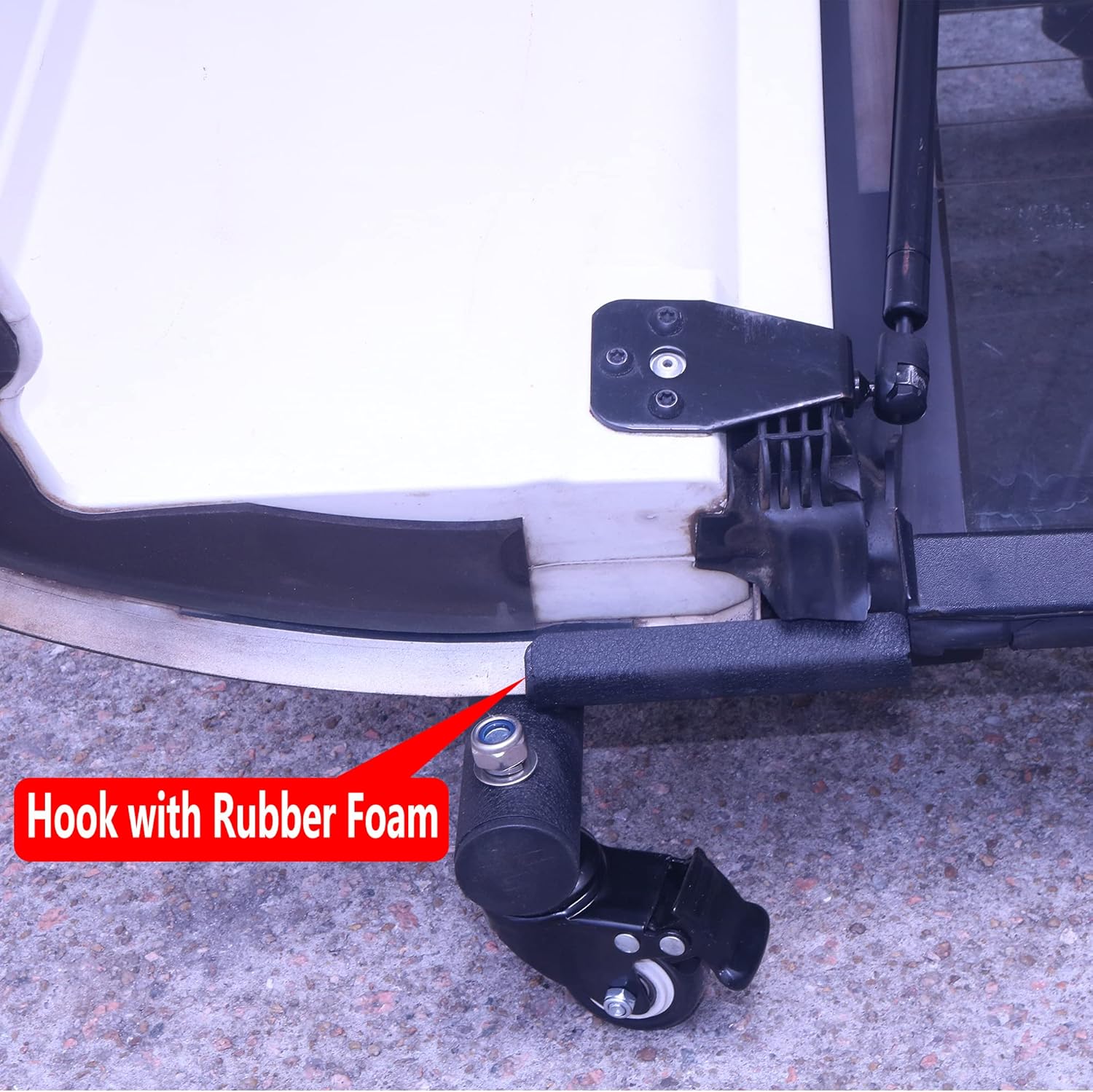 LONGSUN Wrangler Hard Top Carrier Storage Sliding Cart Rack Fit for Jeep Wrangler YJ TJ JK JL 1987-2021, Black, 52x27x14 inch (LS-2020024)