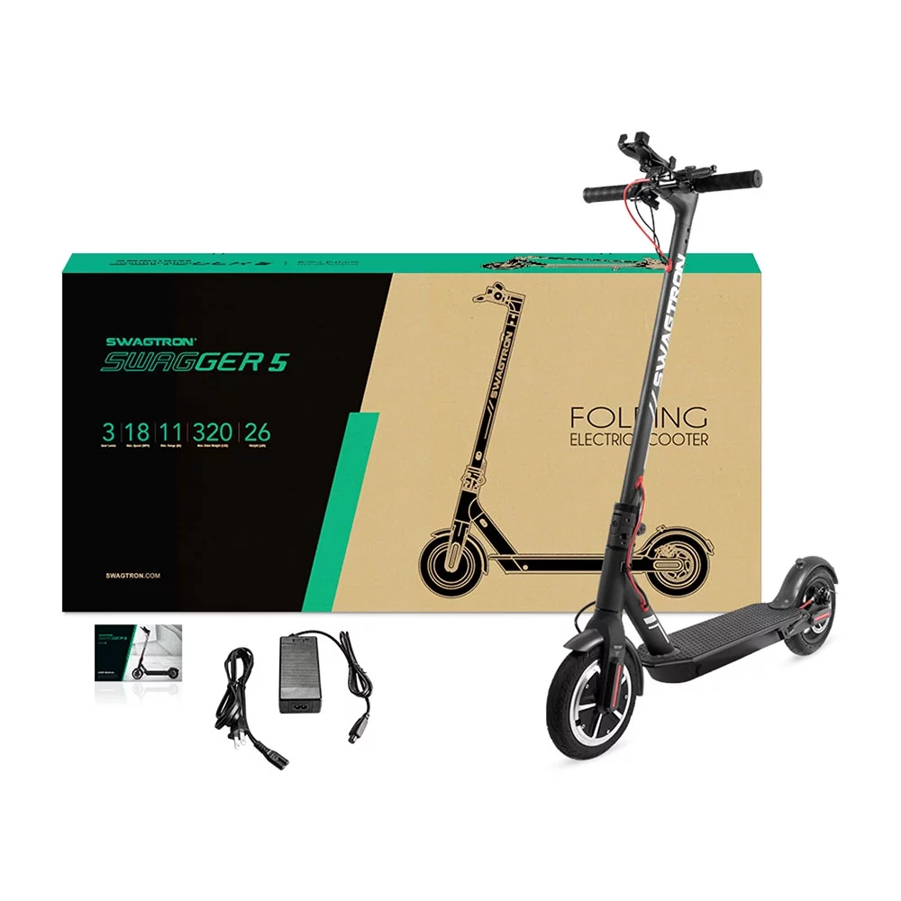 SWAGTRON Swagger 5 Portable and Foldable Electric Scooter