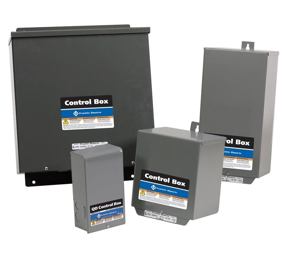 Franklin Electric 2821139310 Control Box,5HP,230V,1Phase