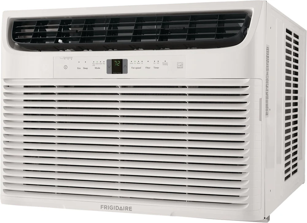 Frigidaire 5,000 BTU 115V Window-Mounted Mini-Compact Air Conditioner with Full-Function Remote Control, White
