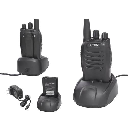 Tera TR-505 Dual-Band 16 Channel Murs NOAA Gmrs Handheld Emergency Two-Way Radio