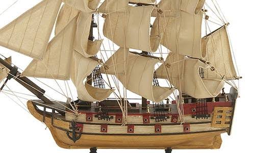 Wood Sail Model Boat