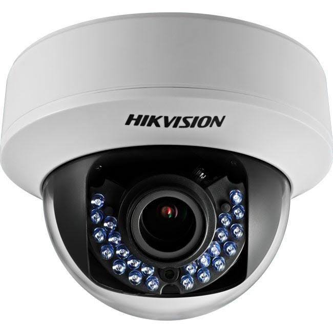 Hikvision Dome Camera, White (DS-2CE56C5T-AVFIR)