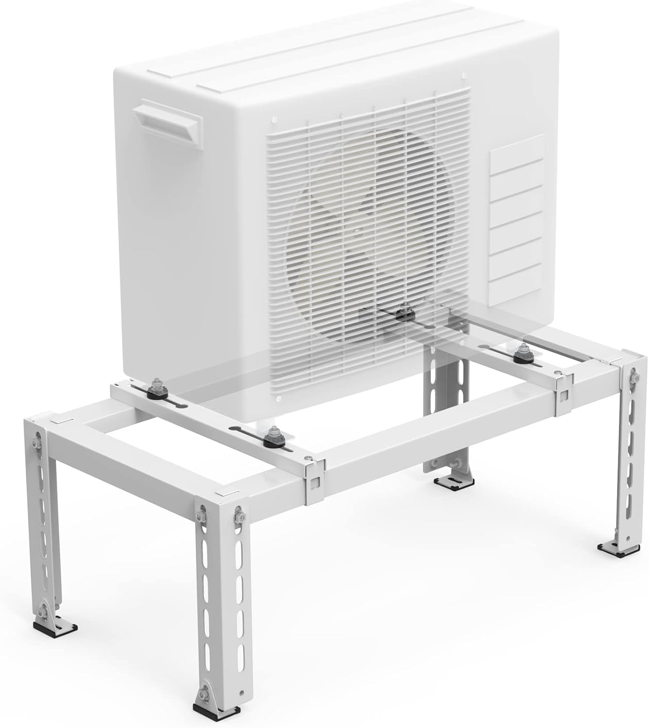Mini Split Ground Stand for Air Conditioners Heat Pump System,Air Conditioner Bracket for Outdoor AC Unit,Heavy Duty Condenser Stand Base for 9,000-24,000 BTU