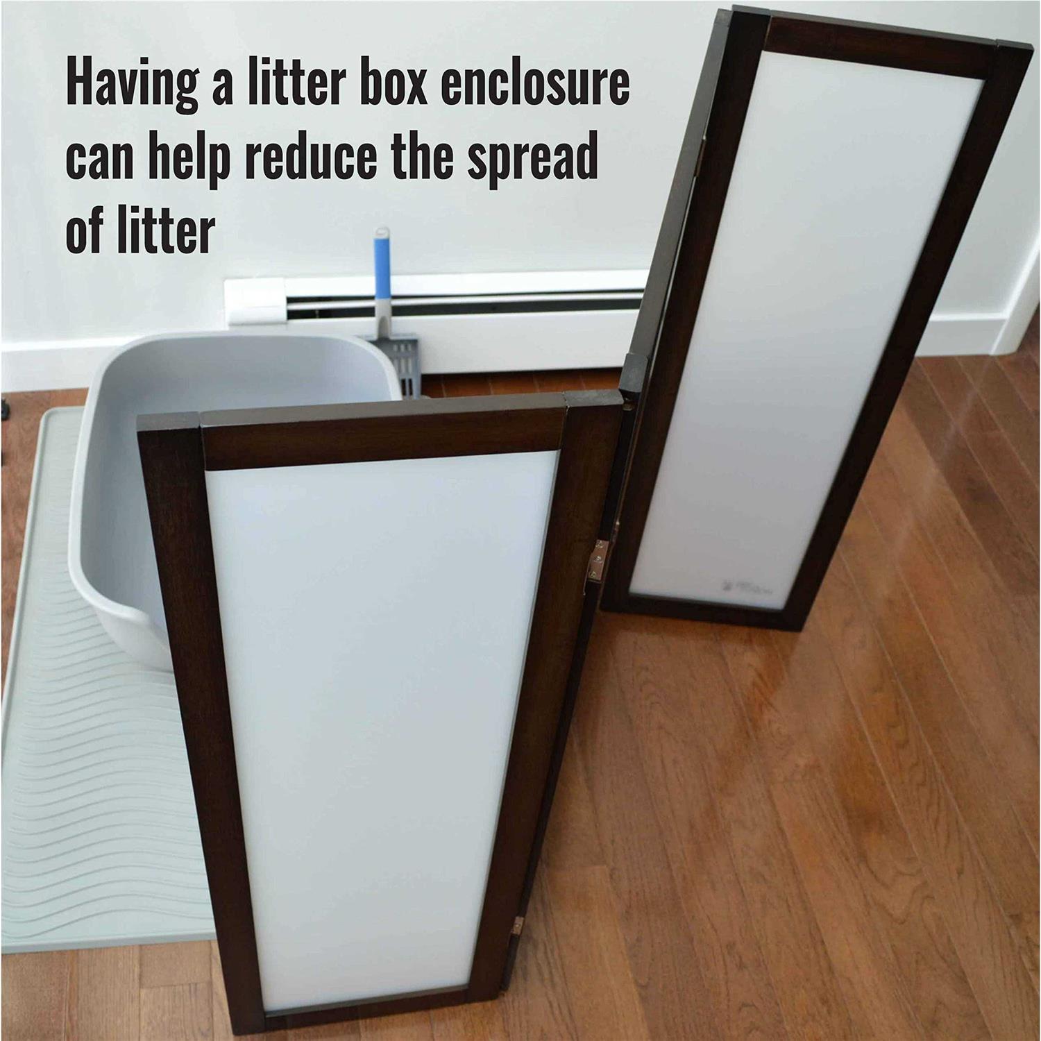 PetFusion Modest Cat Litter Box Privacy Screen - Pet Supplies online store