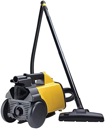 Corded Canister Vacuum Cleaner - Convenient for Home and auto, Yellow