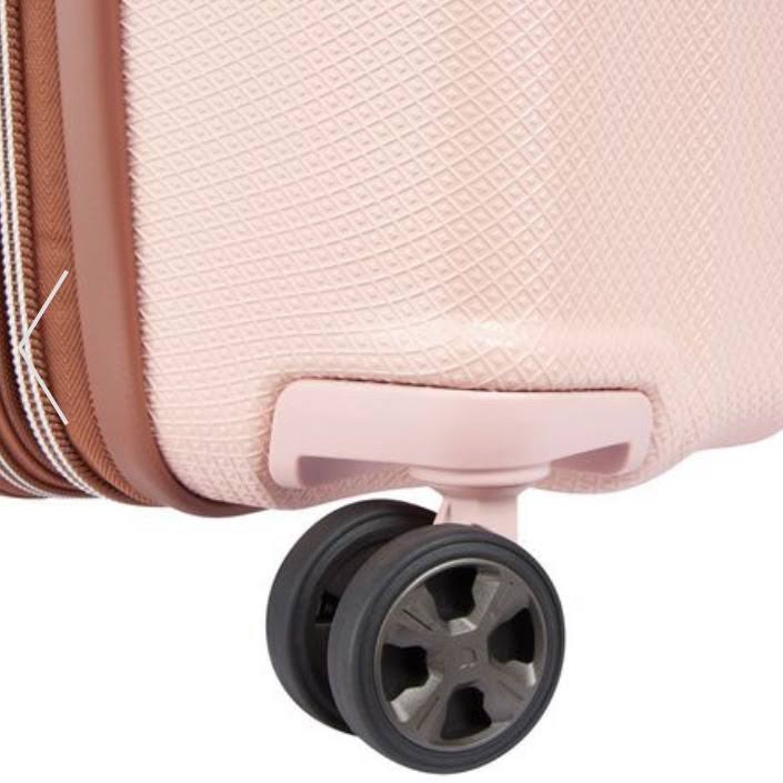Delsey St. Tropez 21x22 Hardside Carry-On Spinner - Pink