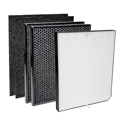 AIRDOCTOR AD3000 / AD3500 Genuine Filter Replacements - One Year Combo Pack Includes: 1 UltraHEPA Filters & 2 Carbon/Gas Trap/VOC Filter
