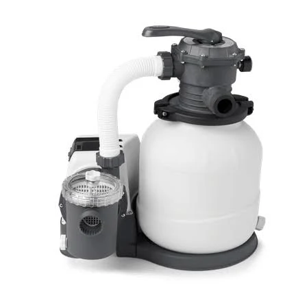 Intex 2100 GPH Above Ground Pool Sand Filter Pump with Automatic Timer