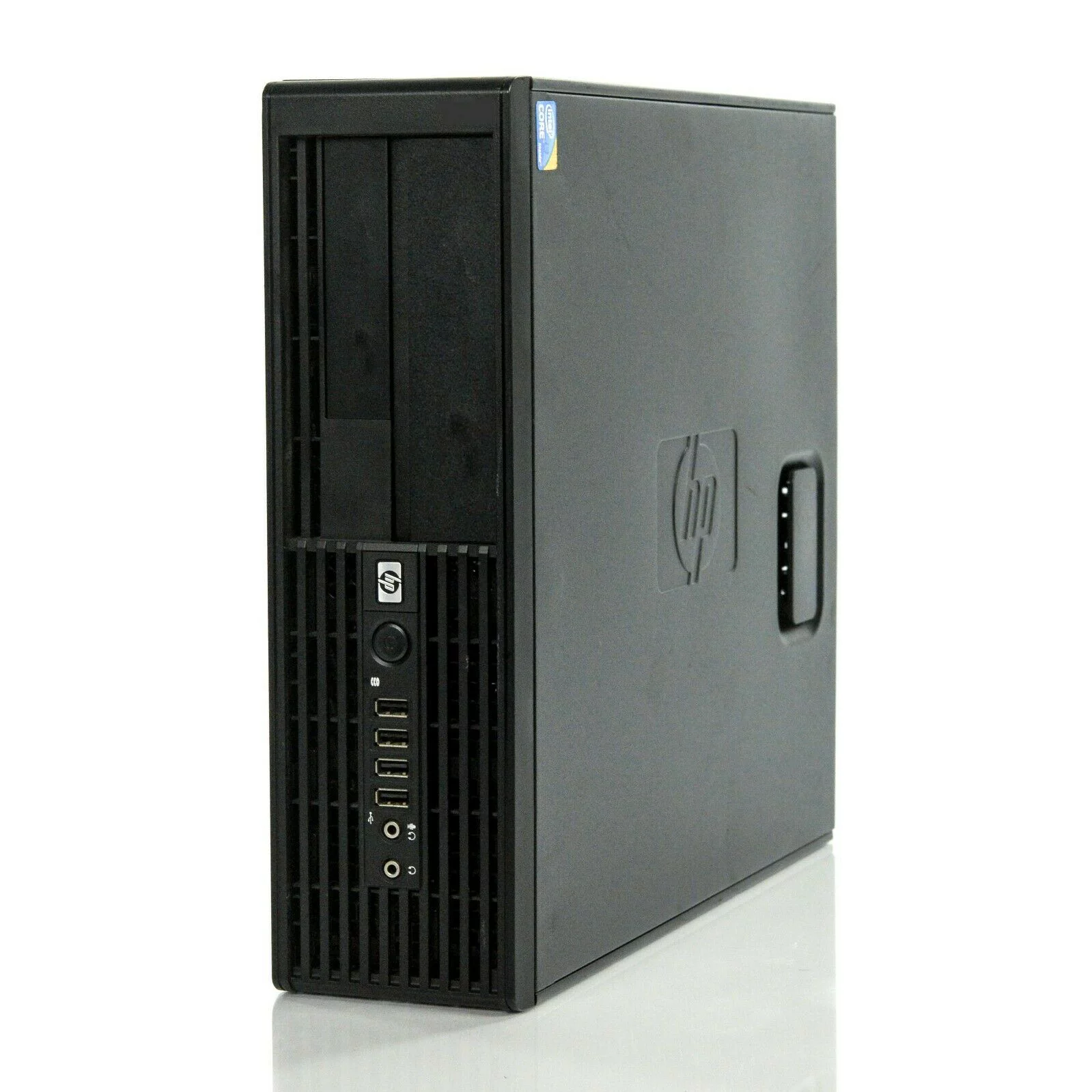 Restored Gaming HP SFF Computer Intel Core i5 2nd Gen. 16GB Ram, 1TB HDD, NVIDIA GT 1030, 22" LCD, Keyboard and Mouse, Wi-Fi, Win10 Home Desktop PC (Refurbished)