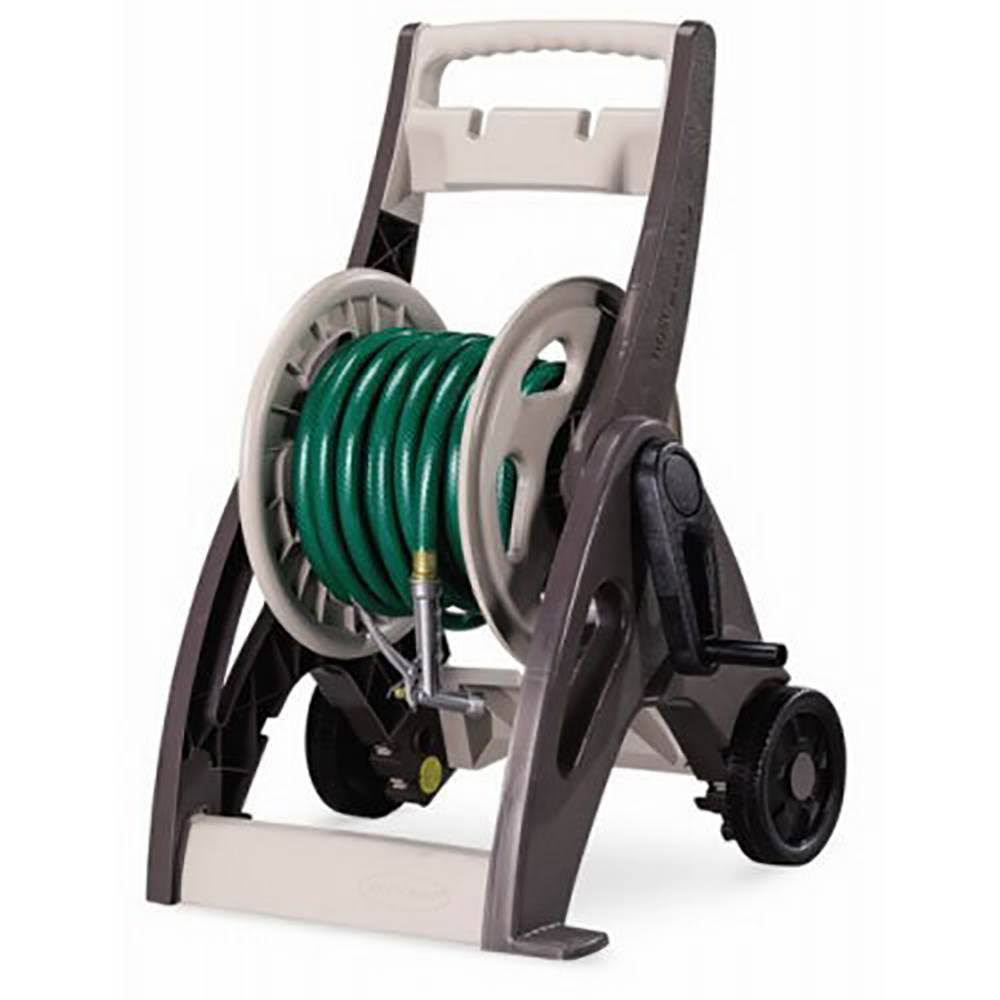 Suncast 175' Hosemobile Resin Garden Hose Reel Cart with Leader Hose (2 Pack)