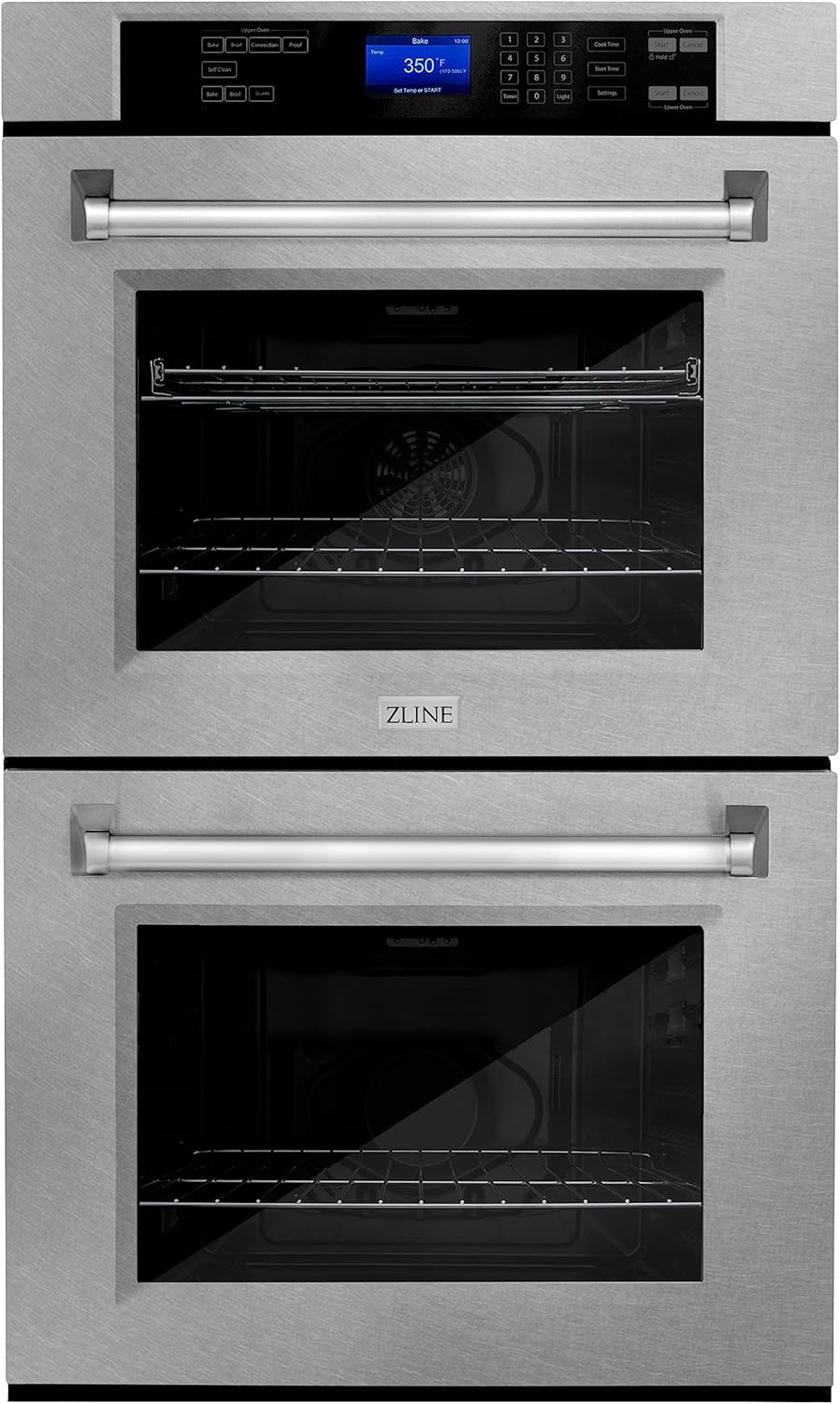 ZLINE 30" Professional Double Wall Oven with Self Clean and True Convection in Fingerprint Resistant Stainless Steel (AWDS-30)