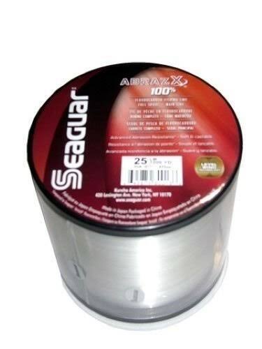 Seaguar 25AX1000 Abrazx 100% Fluoro 1000yd 25lb