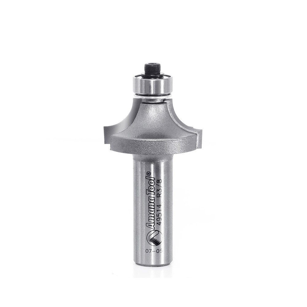 Amana Tool - 49545 Carbide Tipped 4 Flute Corner Rounding/Beading 1/2 Radius x 1-5/8 Dia x Pack of 2