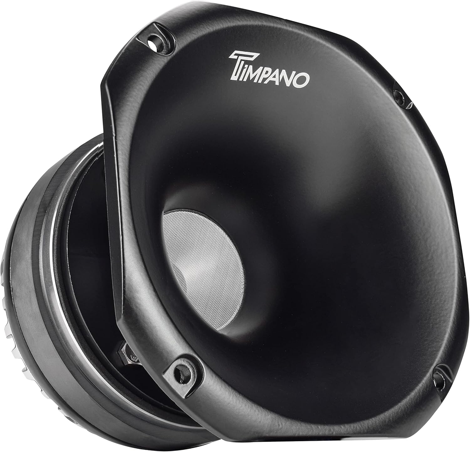 Timpano TPT-DH2000 2" Exit Compression Driver Horn 200 Watts Continuous Power 8 Ohm 109 dB Slim Profile Aluminum Horn + Ferrite Driver Pack of 2