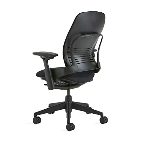 Steelcase Leap Fabric Chair, Black, -